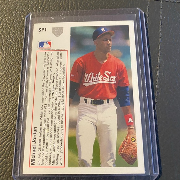Michael Jordan baseball rookie mint gem 10 condition. - Picture 2 of 2